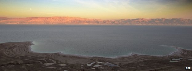 Dead Sea The surface of the Dead Sea is falling by about a metre a year Dead Sea The surface of the Dead Sea is falling by about a metre a year