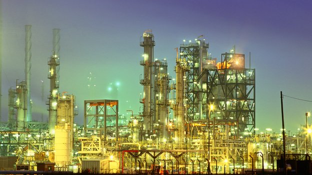 The WMO says that fossil fuel activities such as oil refining are driving atmospheric levels of CO2 to record highs The WMO says that fossil fuel activities such as oil refining are driving atmospheric levels of CO2 to record highs