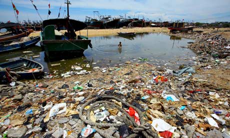 'Humans are transforming the planet in ways that could undermine any development gains,' the paper warns. Photograph: AFP/Getty Images