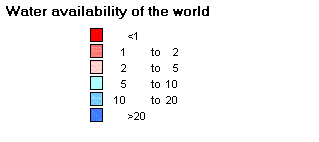 Water availability KEY