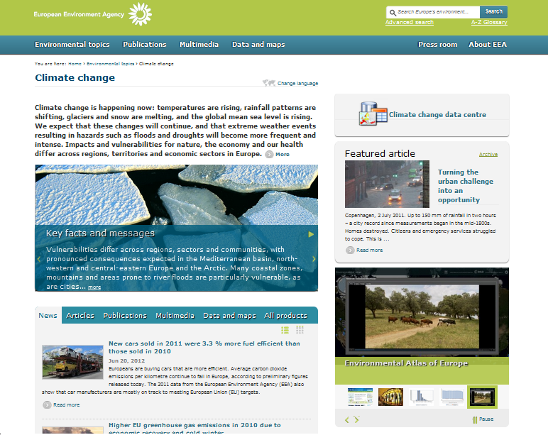 European Environment Agency  European Environment Agency