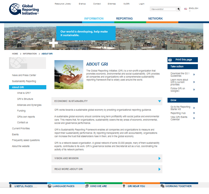 Global Reporting Initiative  Global Reporting Initiative