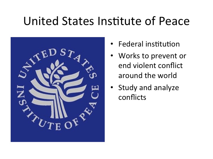 United States Institute of Peace United States Institute of Peace