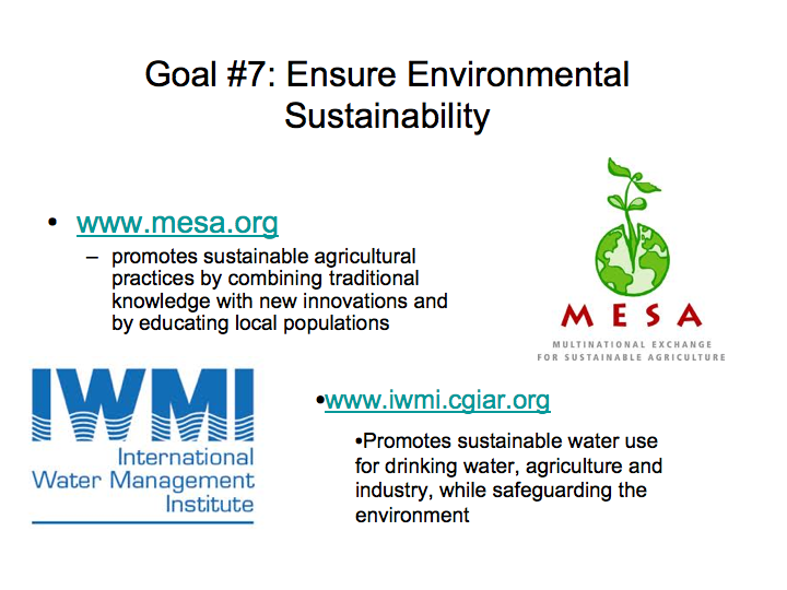 Organizations Working to Create Environmental Sustainability Organizations Working to Create Environmental Sustainability