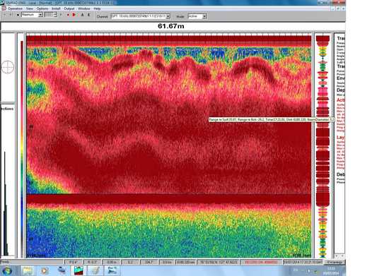 Methane megaflare on Laptev Sea slope at around 62m depth. "We are “sniffing” methane. We see the bubbles on video from the camera mounted on the CTD or the Multicorer. All analysis tells the signs. We are in a Mega flare. We see it in the water column we read it above the surface an we follow it up high into the sky with radars and lasers. We see it mixed in the air and carried away with the winds. Methane in the air." Ulf Hedman, Science Coordinator, Swedish Polar Research Secretariat Methane megaflare on Laptev Sea slope at around 62m depth. "We are “sniffing” methane. We see the bubbles on video from the camera mounted on the CTD or the Multicorer. All analysis tells the signs. We are in a Mega flare. We see it in the water column we read it above the surface an we follow it up high into the sky with radars and lasers. We see it mixed in the air and carried away with the winds. Methane in the air." Ulf Hedman, Science Coordinator, Swedish Polar Research Secretariat