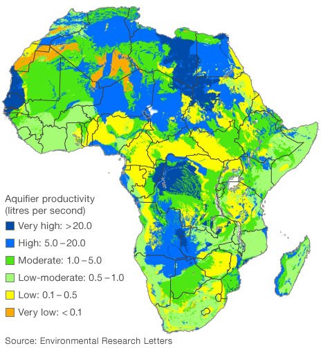 'Huge' water resource exists under Africa 'Huge' water resource exists under Africa
