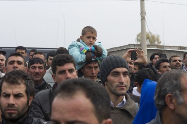 At the Kawrgosik Refugee Camp near Erbil, in the Kurdistan region of Iraq, more than 200,000 refugees from Syria are being hosted by the regional government. Credit: UN Photo/Eskinder Debebe